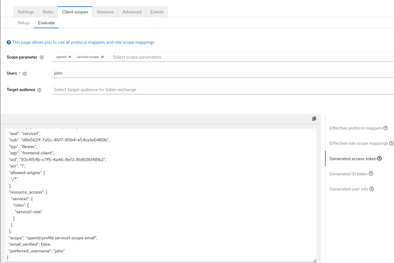 audience resolving evaluate