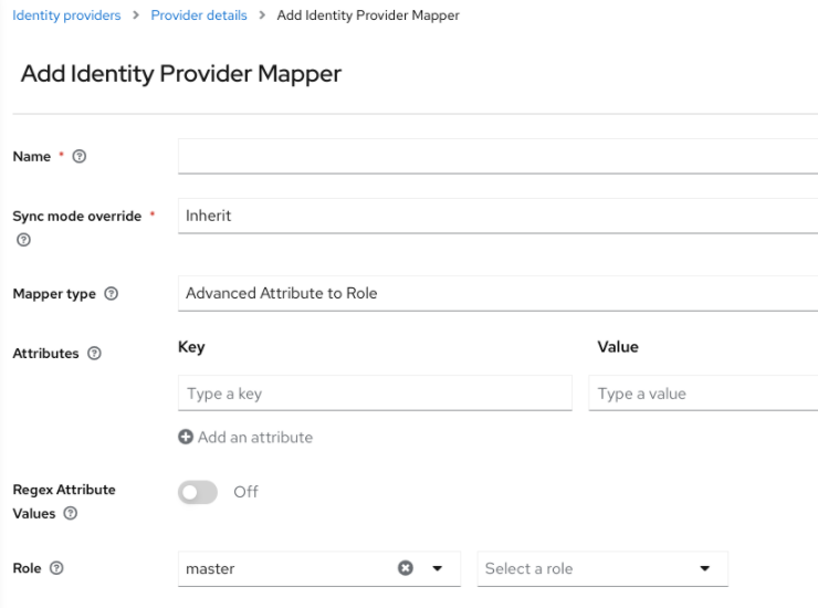 identity provider mapper