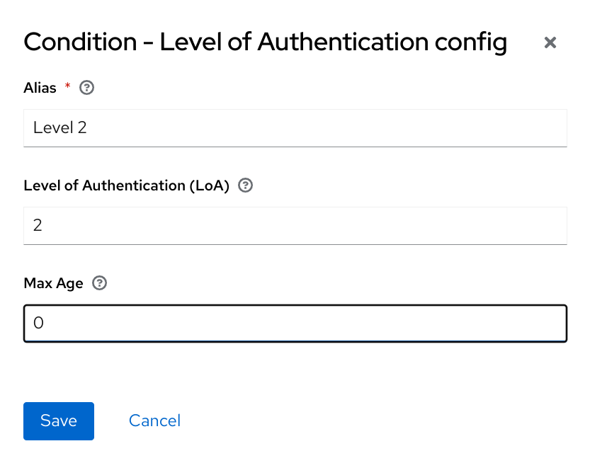 authentication step up condition 2