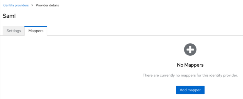 identity provider mappers