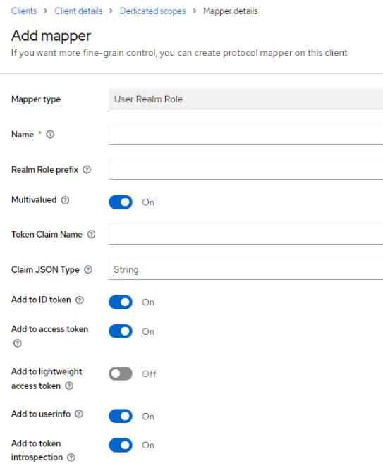 mapper config